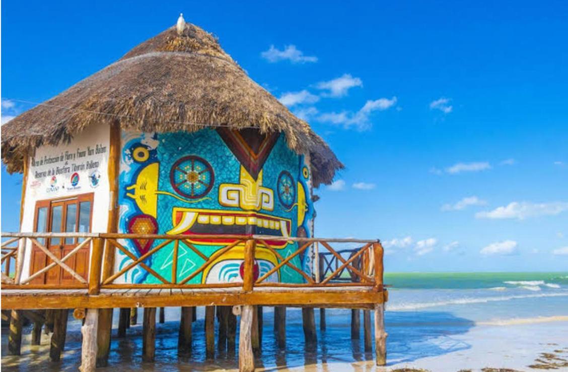 El Corazon Mexican0 Isla Holbox Екстер'єр фото